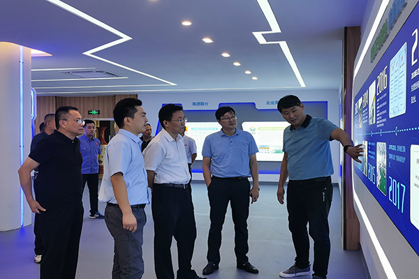 张海林调研辉隆五禾生态肥业